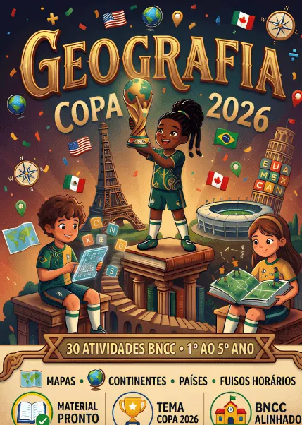 Capa da Apostila de Geografia