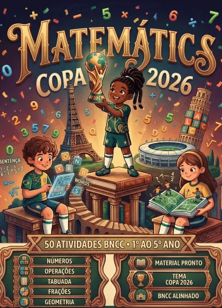 Capa da Apostila de Matemática