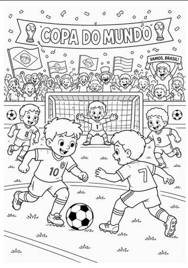 Atividade - Caça-Palavras da Copa